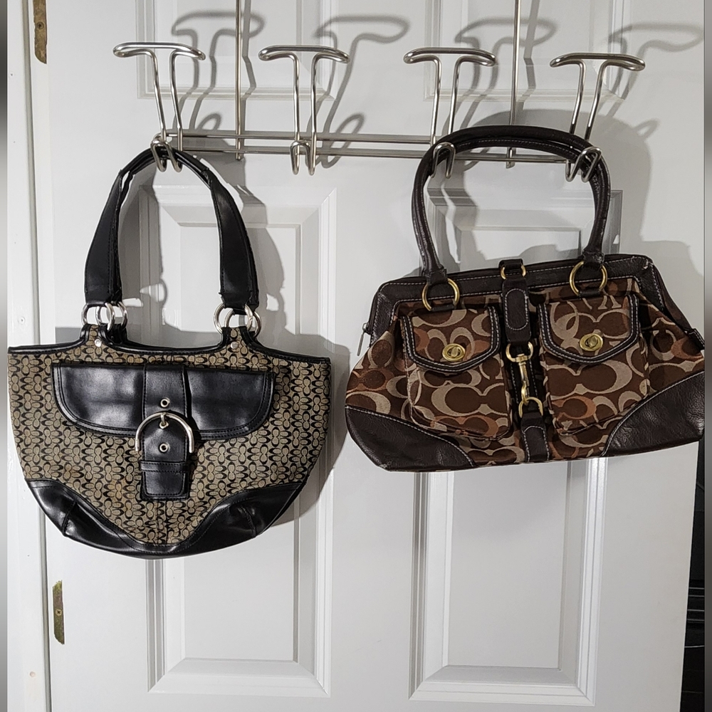 bundle  of coach bags